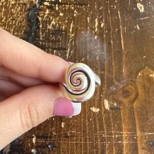 James Avery Silver Swirl Ring